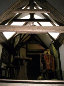 theinfill Medieval, Tudor, Jacobean 1:12 dolls house blog - the infill dolls house blog – schoolroom back in one piece