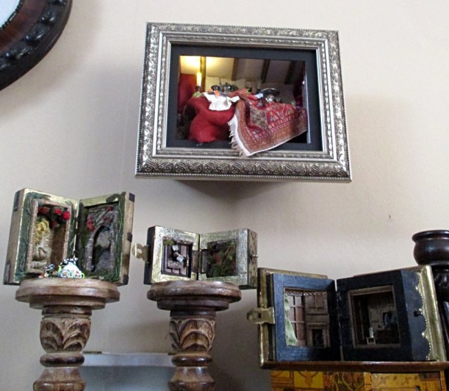 theinfill blog - room boxes, shadow boxes and dioramas - in style of Dutch still life