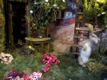 theinfill blog, theinfill dolls house blog – greenhouse/lean-to - The Hare in the Garden